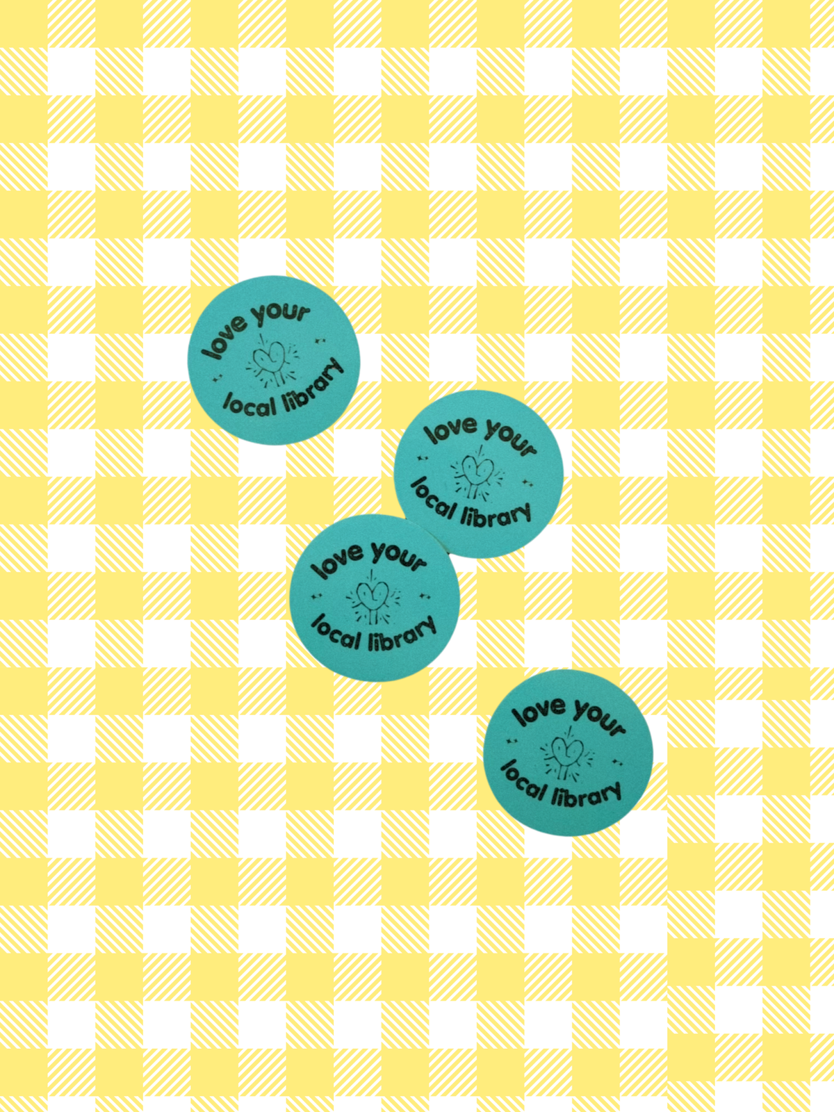 “Library” Sticker
